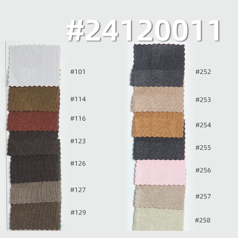 Double-Sided Modal Knit | 260g/m² Lightweight Stretch Knit | Rayon Spandex Modal | T-shirt, Tank Top, Casual Wear, Layering Fabric