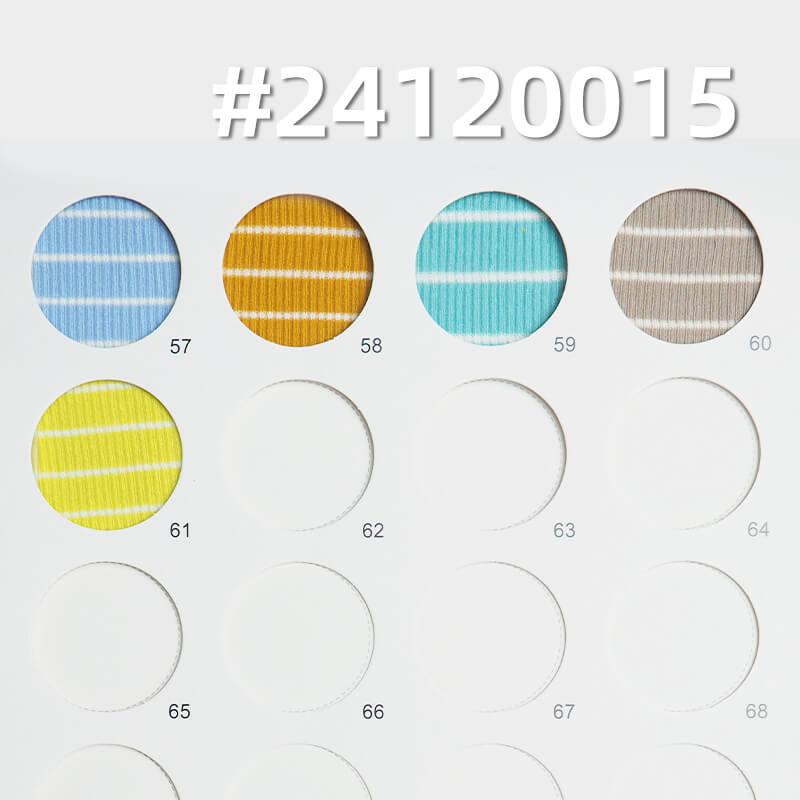 Knit Striped Fabric | Snake Bone Pattern Stretch Knit | Textured Pleated Stripe Fabric | Top, T-Shirt, Base Layer Fabric