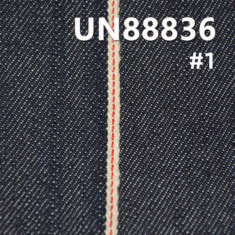 100% Cotton Selvedge Denim | 12.8oz Slub Cotton 3/1"Z" Twill | Jeans, Trendy Denim Jackets Fabric
