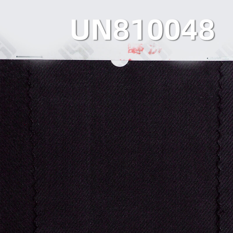 4-Way Stretch Denim | 10oz Thermal Denim | Black Face & Black Back Fabric | Warm Fleece Lining | Fabric for Jeans, Skinny Pants, Skirts & Shirts