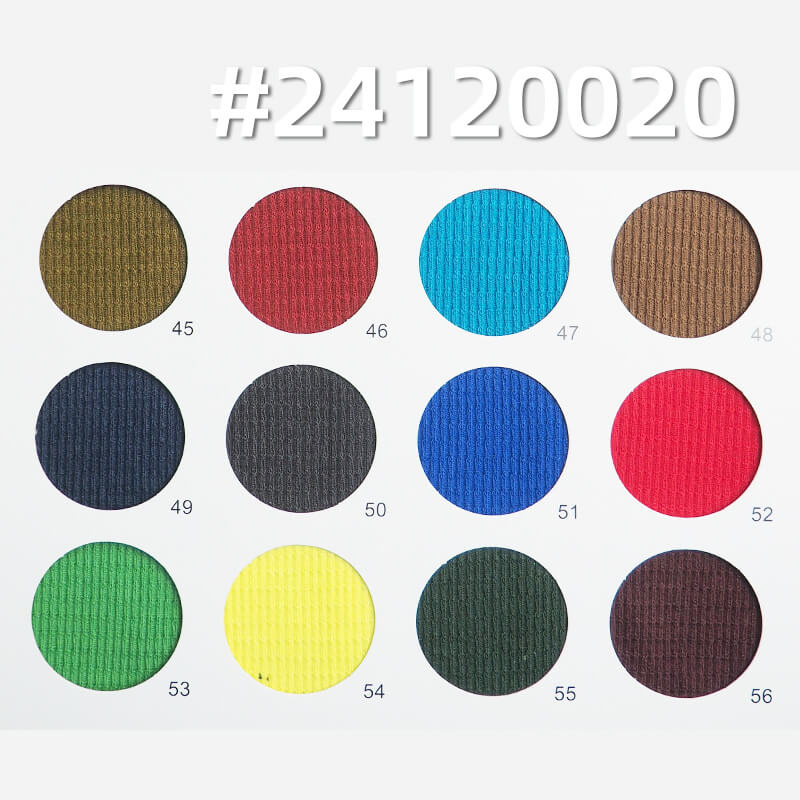 Knit Rib Fabric | Cross Rib Fabric | 250g/m2 Stretch Knit Fabric | Fabrics for T-shirts, Tops,Casual Wear