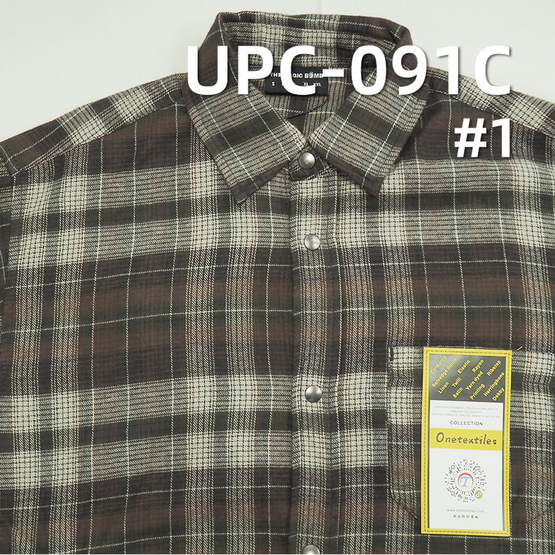 Yarn-Dyed Checkered Fabric | 134g/m² All-Cotton Yarn-Dyed Material | Preppy Style Plaid Fabric | Pants, Skirts, Shirts Material