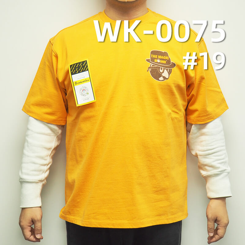 300g/m² 100% Combed Cotton Knitted Fabric | 21S Trendy Double Yarn Smooth Cotton Sweatshirt Fabric | T-Shirts, Polo Shirts, Casual Wear