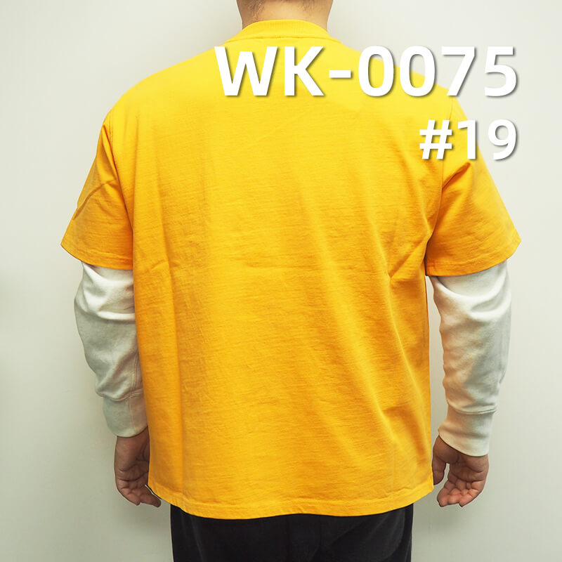 300g/m² 100% Combed Cotton Knitted Fabric | 21S Trendy Double Yarn Smooth Cotton Sweatshirt Fabric | T-Shirts, Polo Shirts, Casual Wear