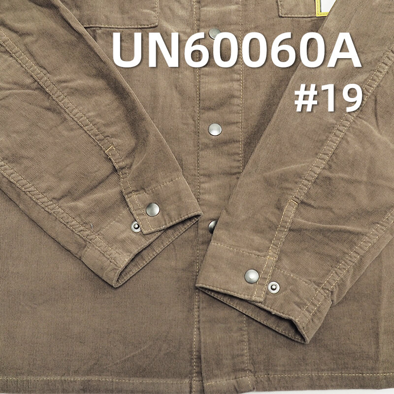 170g/m² 100%  Cotton 20 W Corduroy | Black Printed Fabric | Hats, Trousers, Skirts, Cotton Jackets