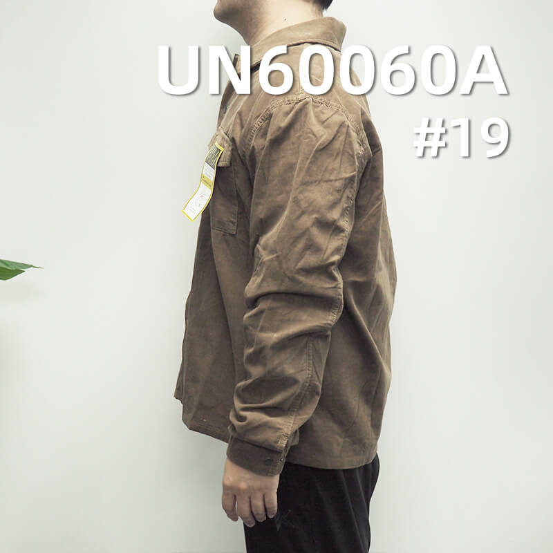 170g/m² 100%  Cotton 20 W Corduroy | Black Printed Fabric | Hats, Trousers, Skirts, Cotton Jackets