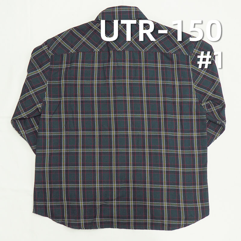 T/R Yarn-Dyed Plaid Fabric | 223g/m² Polyester-Rayon Plaid Fabric | T/R Checkered Fabric | Pants & Casual Shirt Material