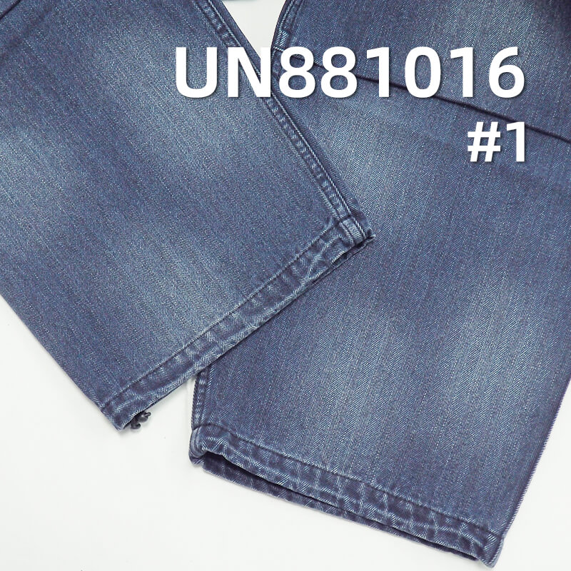 11.5 oz 100% Cotton Warp Slub Denim | Four-Piece Woven Herringbone | Textured Cotton | Yarn-Dyed  | Jeans & Jacket Fabric