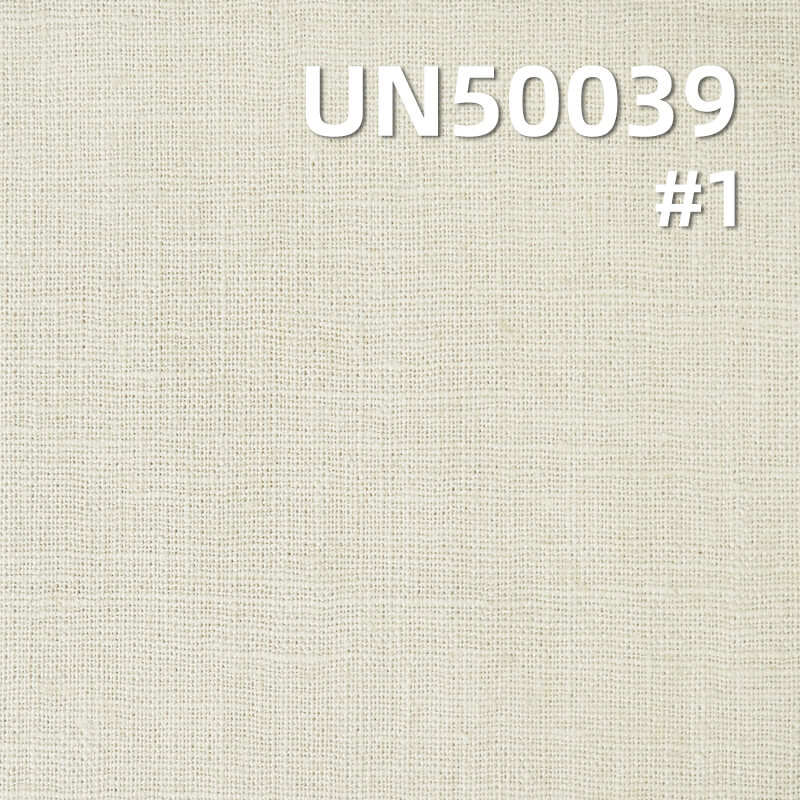 Linen-Cotton Blended Fabric | 225g/m² Linen-Cotton Plain Fabric | Solid Color Linen-Cotton Fabric | Hanfu, Dresses, Pants, Tops Fabric