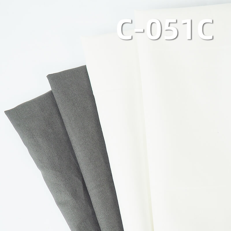 100% Cotton Dyed Fabric | 145g/m² Combed Cotton Peached  Fabric |2/1"S"Twill Fabric for Pants, Skirts, Casual Outerwear Material