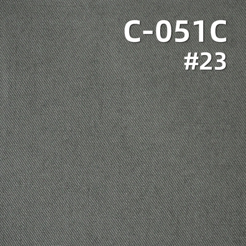100% Cotton Dyed Fabric | 145g/m² Combed Cotton Peached  Fabric |2/1"S"Twill Fabric for Pants, Skirts, Casual Outerwear Material