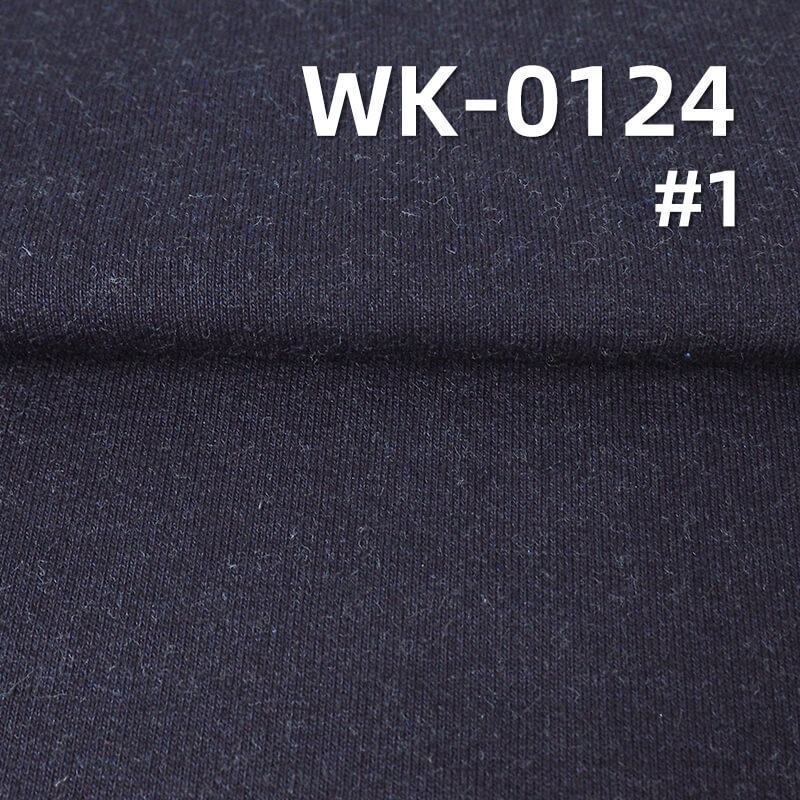 Stretch Knit Denim | 350g/m² Knit Stretch | Cotton Elastane Indigo Knit Terry Denim | Jeans, Jackets, Outerwear Fabric