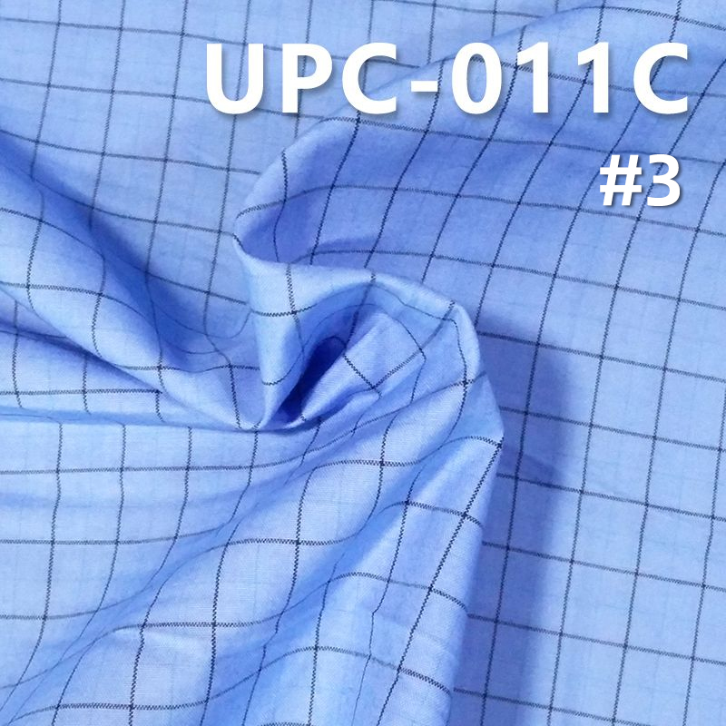 100% Cotton Yarn-Dyed Fabric | 122g/m² Plain Weave Checkered Cotton Twill | Pants, Skirts, Jackets Fabric