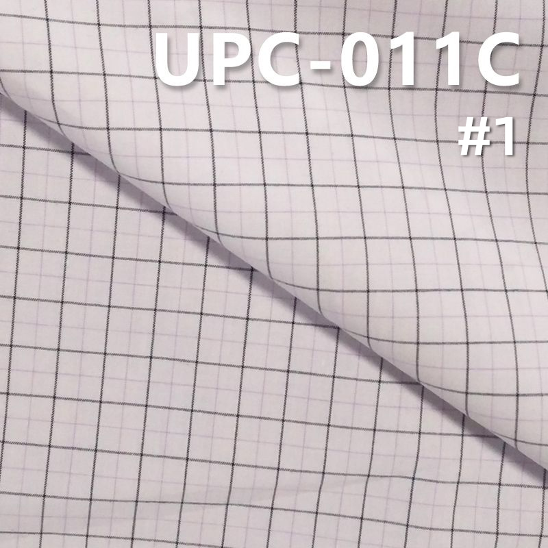 100% Cotton Yarn-Dyed Fabric | 122g/m² Plain Weave Checkered Cotton Twill | Pants, Skirts, Jackets Fabric