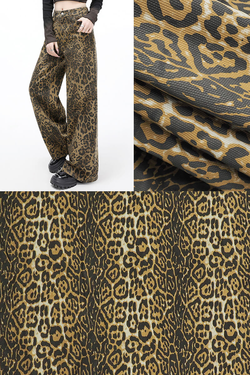 139 g/m² All-Cotton Printed Plain Weave Fabric | Jacquard Fabric | Dress, Skirt, Top Material