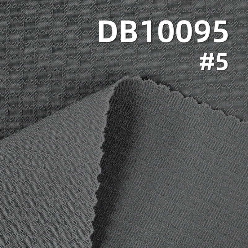 Nylon Four-Way Stretch |130g/m² Matte Cubic Grid -5°C Ice Feel Fabric | Butterfly Mesh Fabric |Outdoor Wear, Activewear, Quick-Dry Pants Material