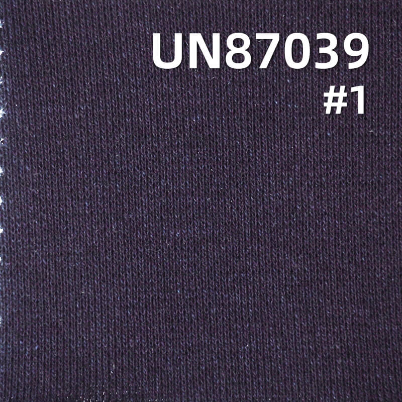 Indigo Knit Denim |  1*1Ribbed Cloth |320g/m² (9.4oz) All-Cotton Knit Denim Fabric | Stretch Jeans, Skirt and Shirt Material