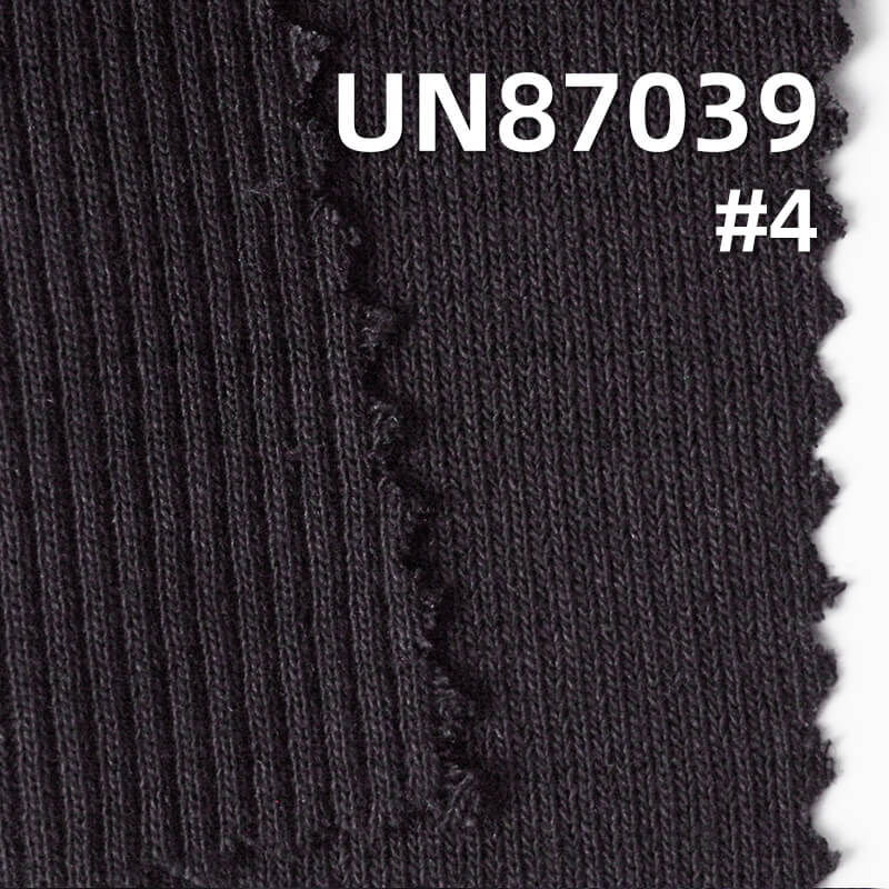 Indigo Knit Denim |  2*2 Ribbed Cloth |320g/m² (9.4oz) All-Cotton Knit Denim Fabric | Stretch Jeans, Skirt and Shirt Material