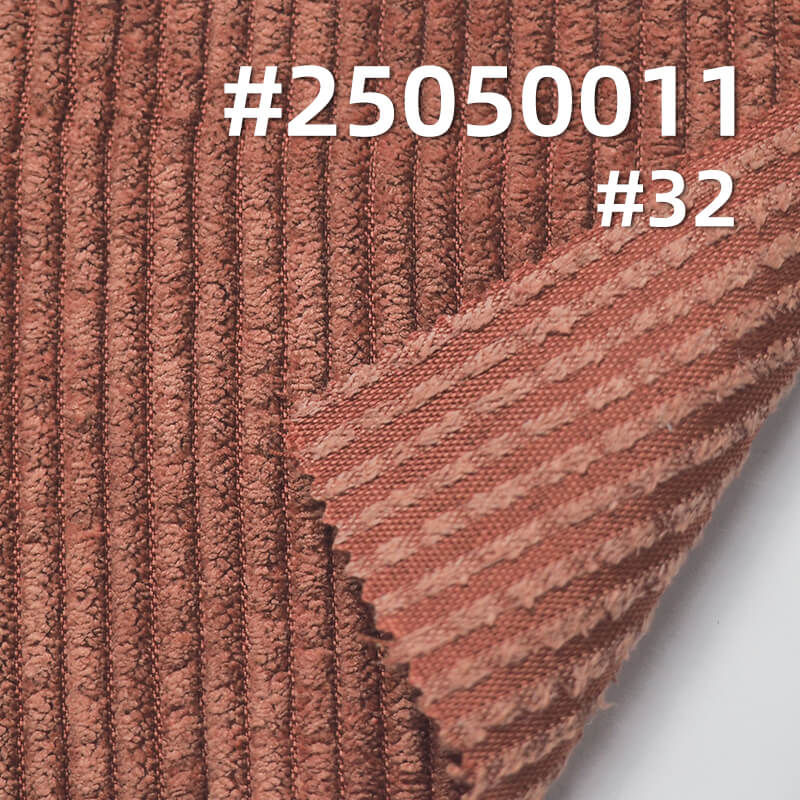 Stretch Bubble Corduroy | 230g/m² Polyester Stretch 6-Wale Corduroy | Hat, Pants, Skirt, and Outerwear Material