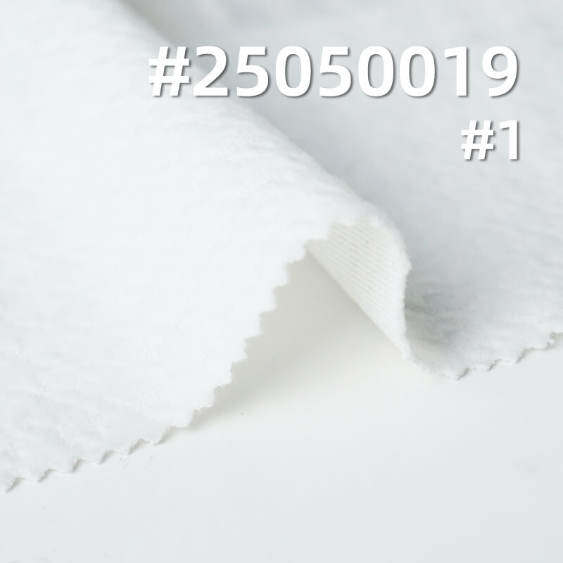 3D Houndstooth Fleece Fabric | 200g/m² Polyester Warp-Knitted Fleece | Fashionable Suits, Skirt, and Top Material