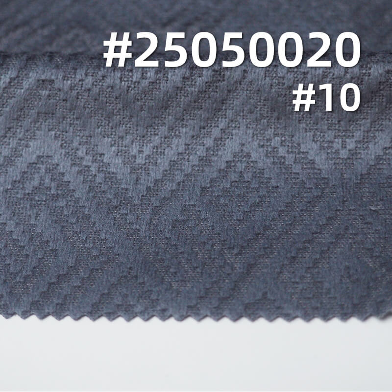 3D Millet Checkered Fleece Fabric | 200g/m² Polyester Warp-Knitted Fleece | Fashionable Suits, Skirt, and Top Material