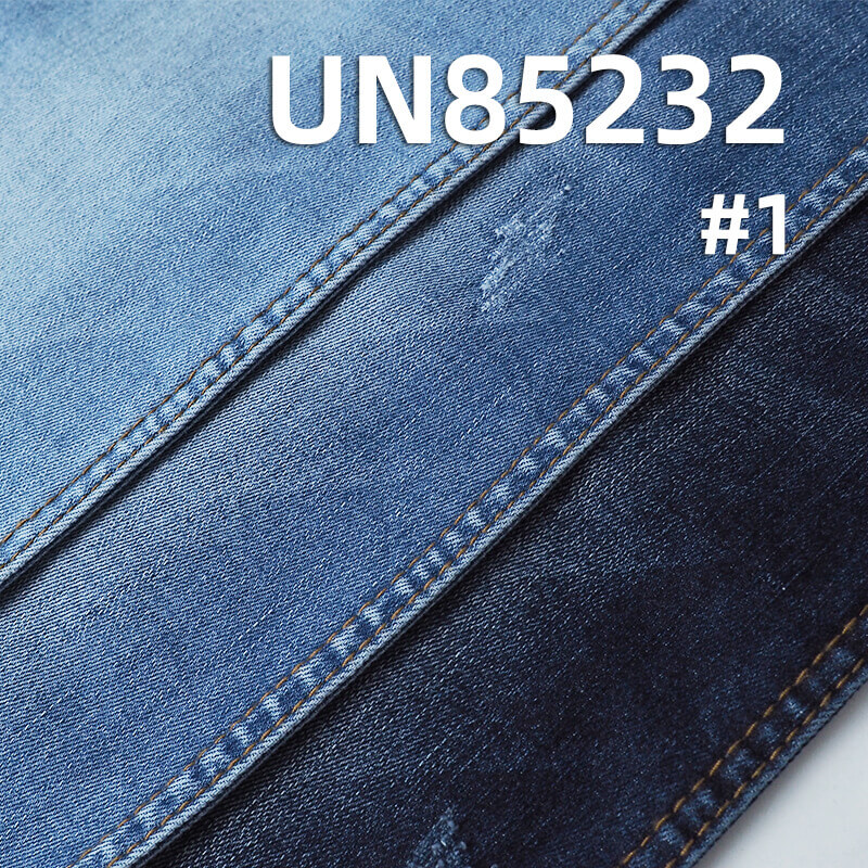 Tri-Core Stretch Denim Fabric | 9.1oz Cotton-Stretch Vertical Slub Desized Twill Denim | Stretch Jeans, Denim Skirt Material