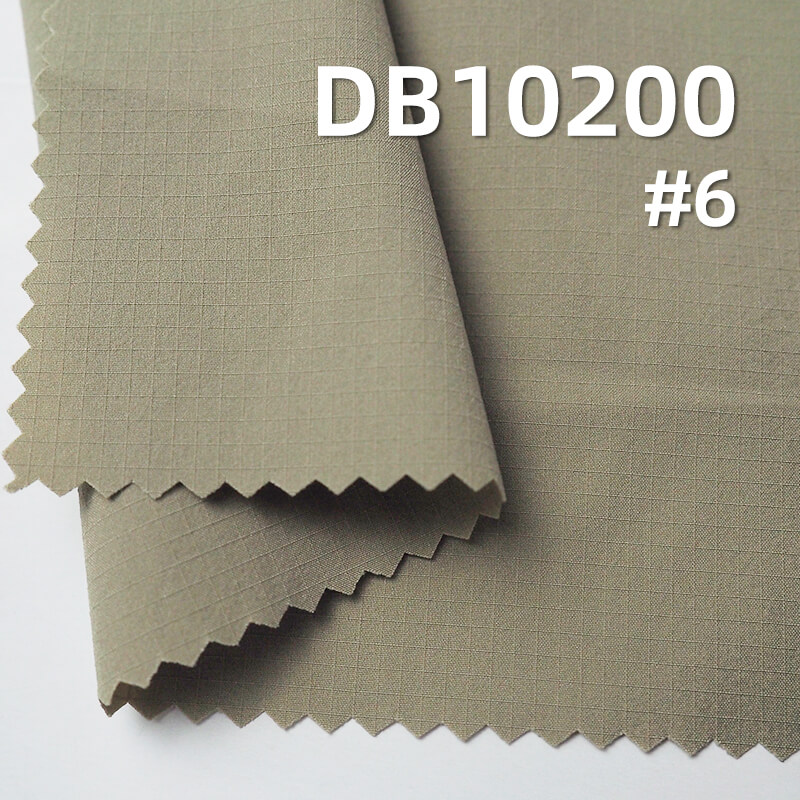 Polyester T8 High-Stretch Dyed Fabric (110g/m2) | 0.2MM Rib-stop | for Casual Pants & Outdoor Sportswear