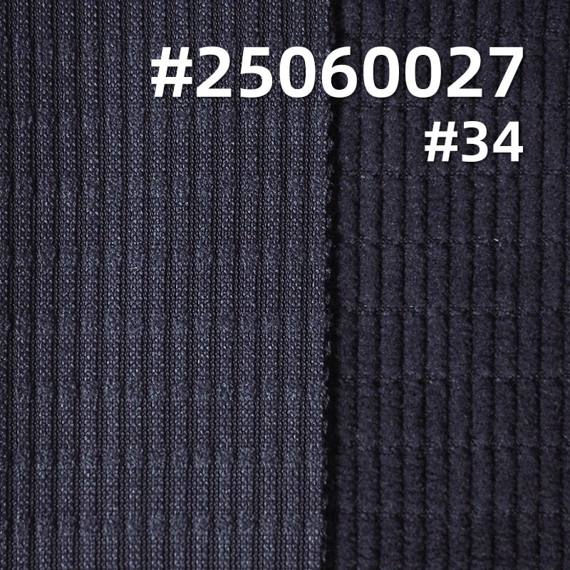 Plush Stretch Dobby Corduroy | 280 g/m2 11 Wale Polyester Spandex | Fabric for Jackets, Trousers & Hats