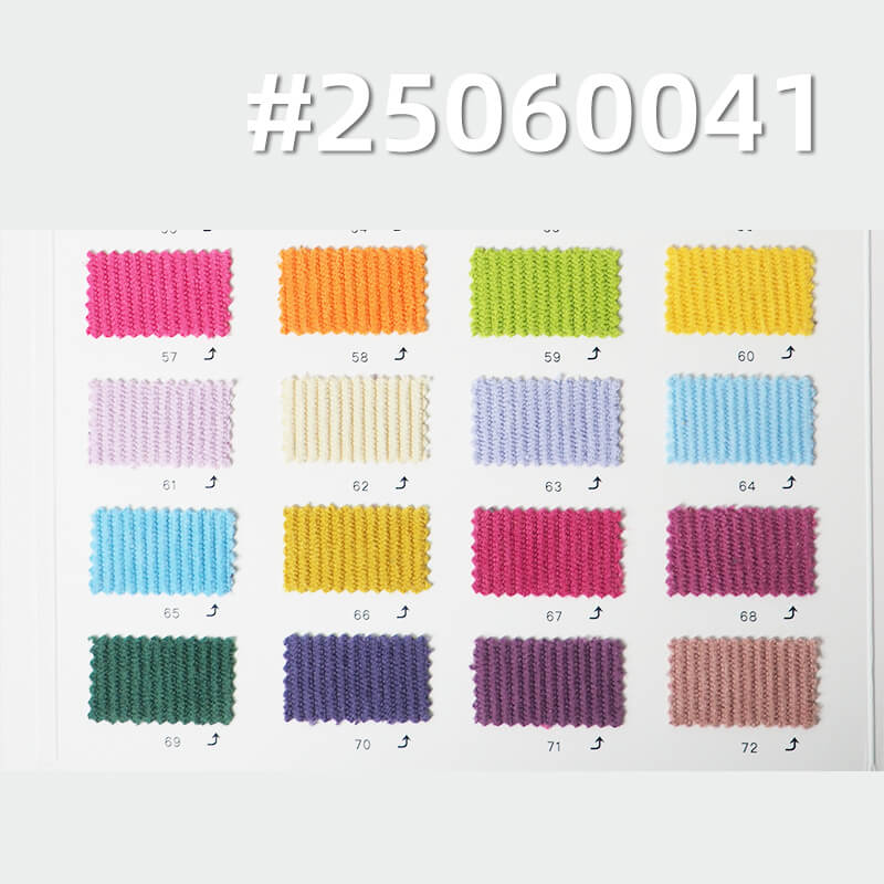 Microfiber 11-Wale Warp Knit Corduroy | 210g/m2 Polyester Fabric | for Pants, Skirts & Jackets