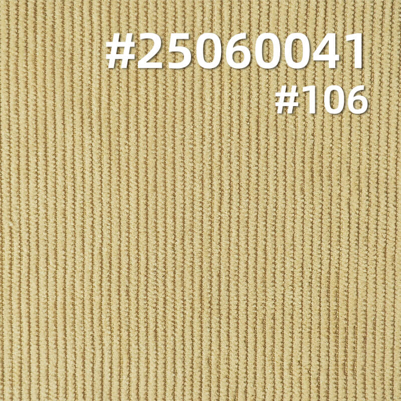 Microfiber 11-Wale Warp Knit Corduroy | 210g/m2 Polyester Fabric | for Pants, Skirts & Jackets