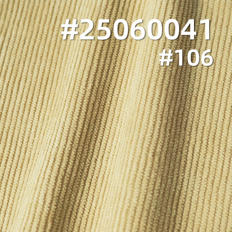 Microfiber 11-Wale Warp Knit Corduroy | 210g/m2 Polyester Fabric | for Pants, Skirts & Jackets
