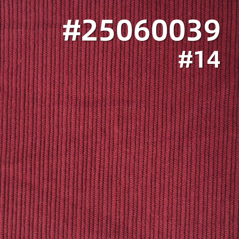 High Stretch Mixed Wale Corduroy | 16W Warp-Knit Fabric | 280g/m2 for Fall/Winter Trousers & Skirts