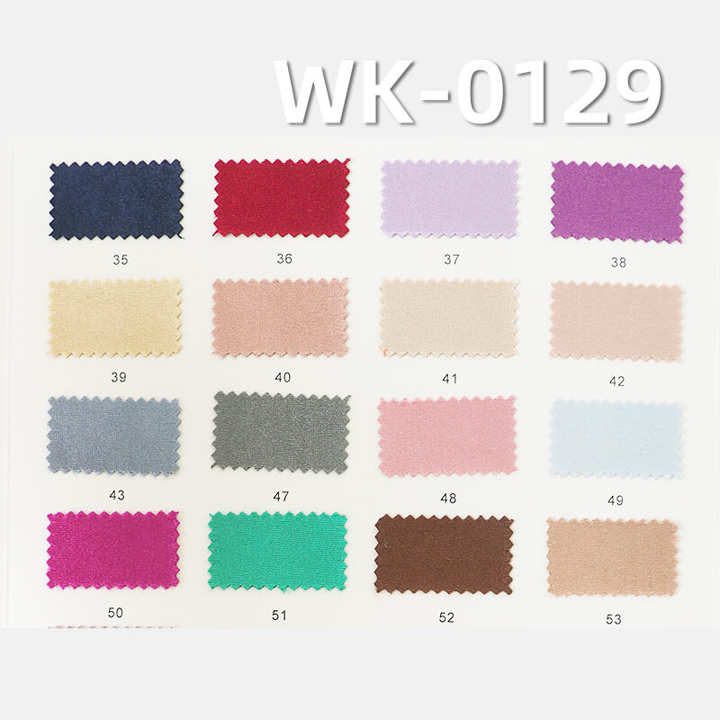 Shiny Heavyweight Satin Fabric | 250g/m2 Tricot Knit for Swimwear | Stretch Fabric for Latin Dance & Performance Wear