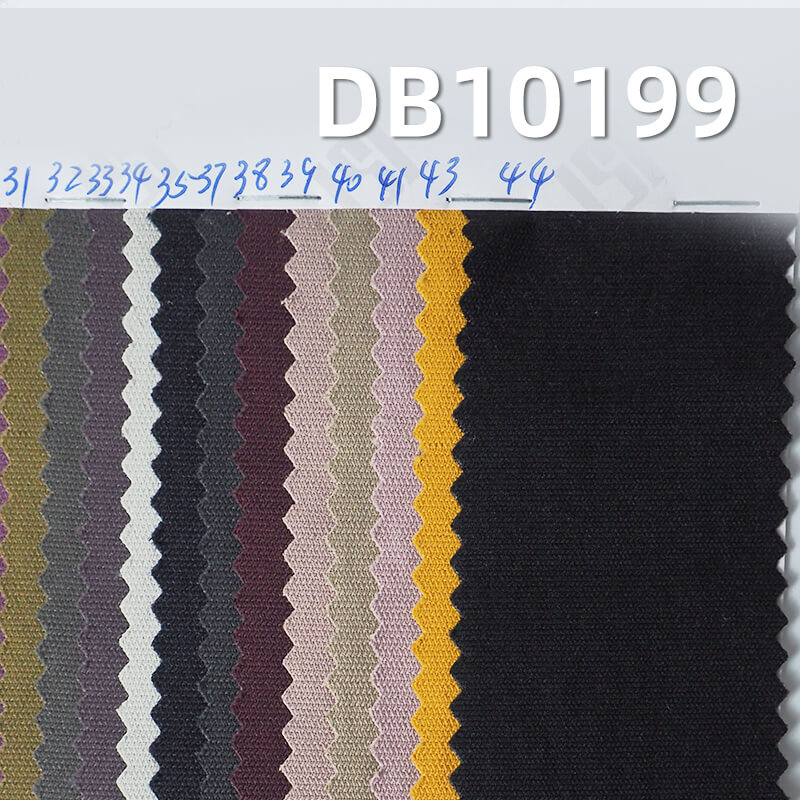 Washed Polyester Cotton-Feel Fabric (290g/m2) | Like-Cotton Chevron for Casual & Workwear Pants