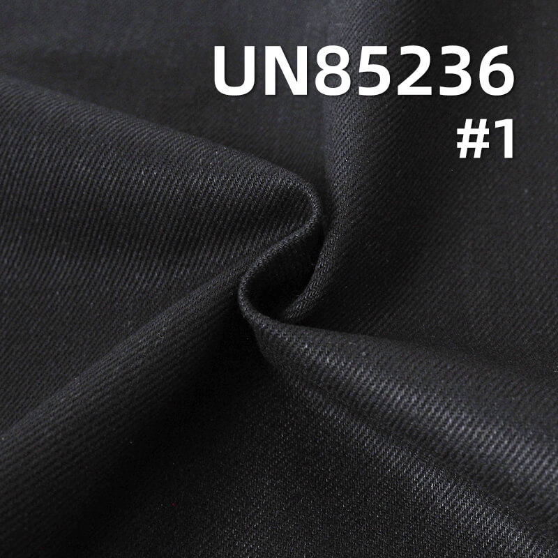 Yarn-Dyed Denim Fabric | 13.7oz Heavyweight Black/Black Denim | Sulphur Black Dye | Bleachable & Garment Washable
