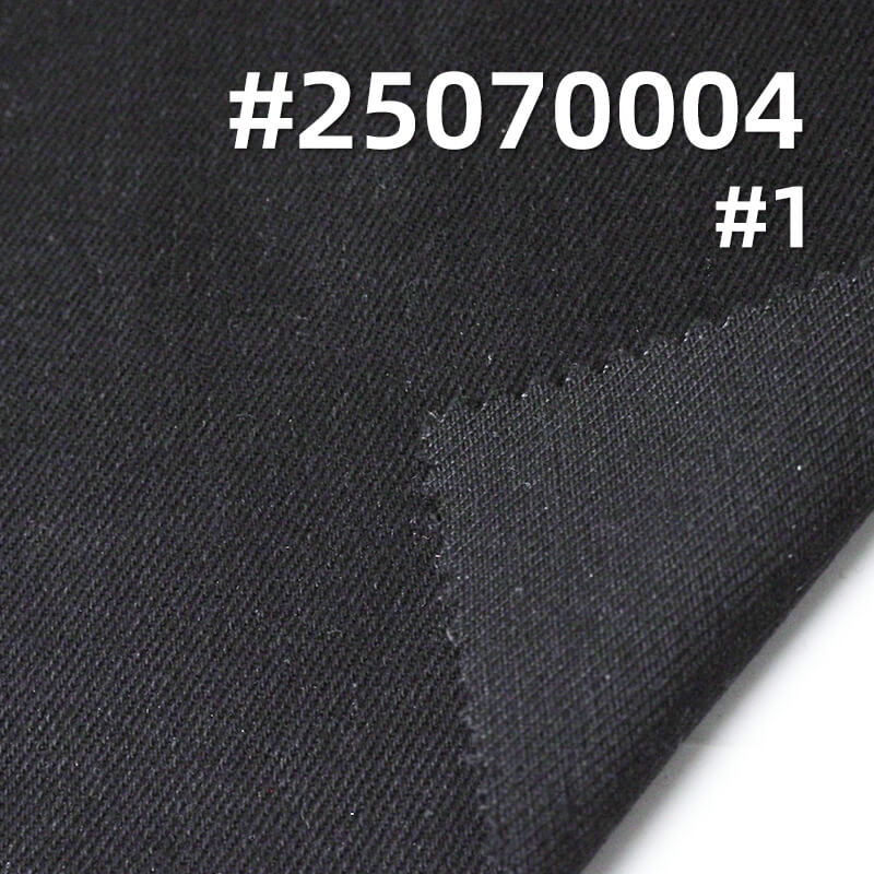 Yarn-Dyed Denim Fabric | 14.1oz Heavyweight Black/Black Denim | Sulphur Black Dye | Bleachable & Garment Washable
