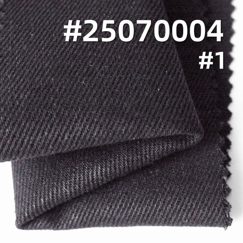 Yarn-Dyed Denim Fabric | 14.1oz Heavyweight Black/Black Denim | Sulphur Black Dye | Bleachable & Garment Washable