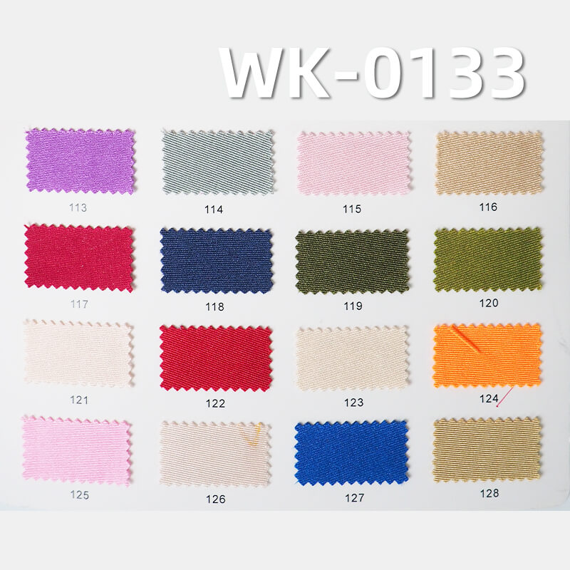 Shiny Polyester Spandex Tricot | 180g/m2 4-Way Stretch Fabric for Swim, Yoga & Activewear