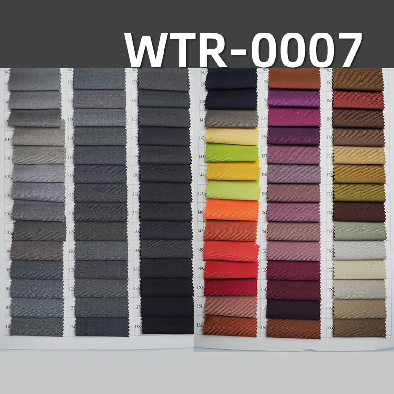 240g/m2 Solid Dyed TR Fabric | Polyester Rayon Twill Serge | Suiting & Uniform Fabric for Blazers, Trousers, Formal Wear