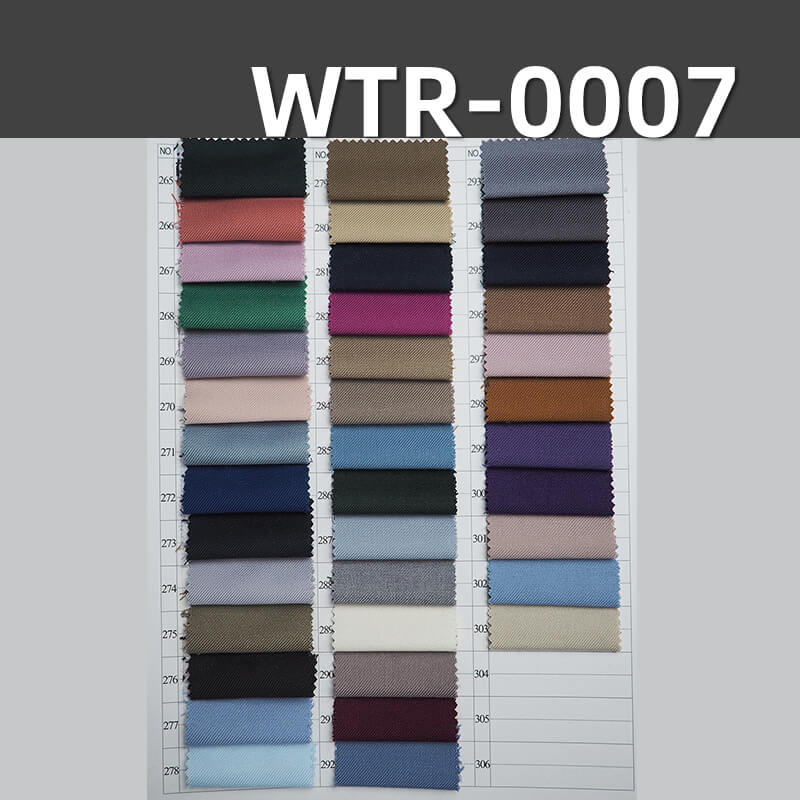 240g/m2 Solid Dyed TR Fabric | Polyester Rayon Twill Serge | Suiting & Uniform Fabric for Blazers, Trousers, Formal Wear