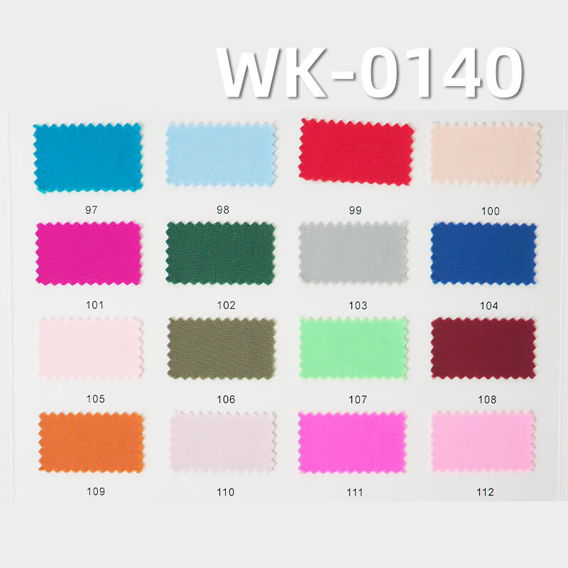 Nylon Spandex Cooling Fabric | 180g/m2 Matte Tricot | 4-Way Stretch Knit | For Activewear, Yoga Wear & Swimwear