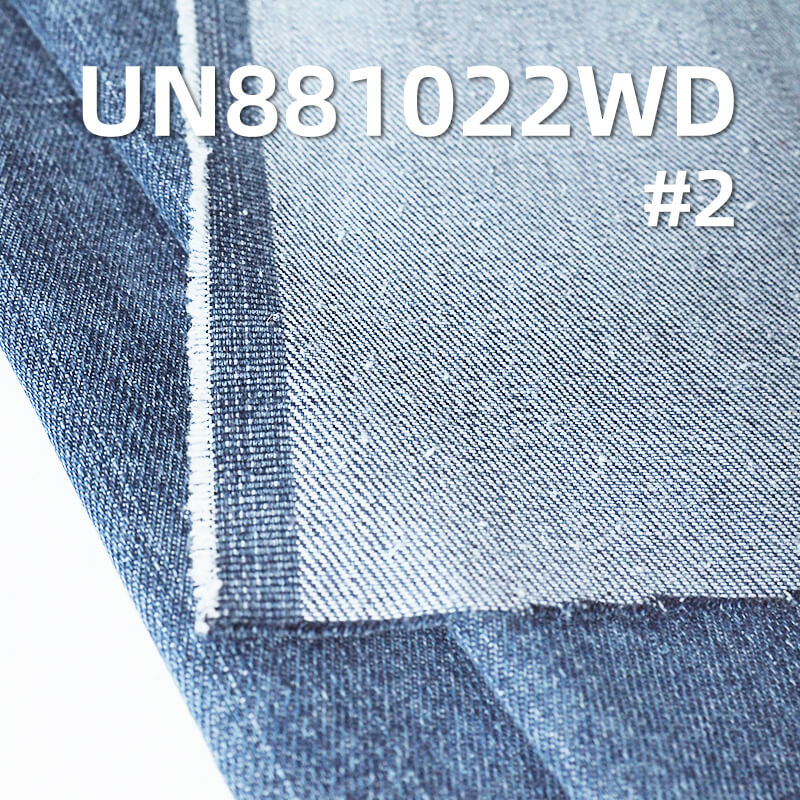 Washed Denim Fabric | 10.2oz Cotton Rayon Slub Twill | RHT for Denim Shirts & Skirts