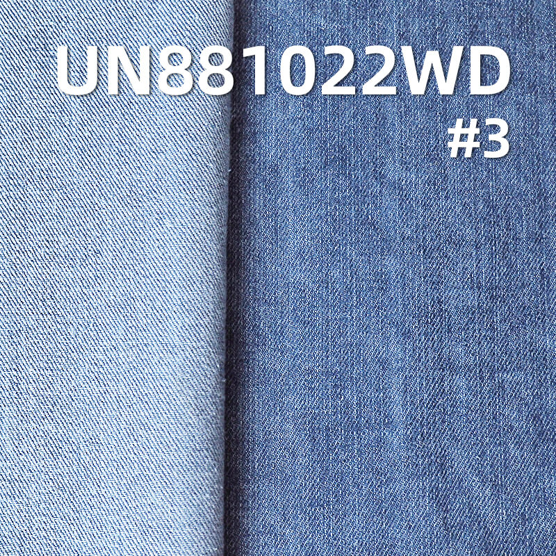 Washed Denim Fabric | 10.2oz Cotton Rayon Slub Twill | RHT for Denim Shirts & Skirts