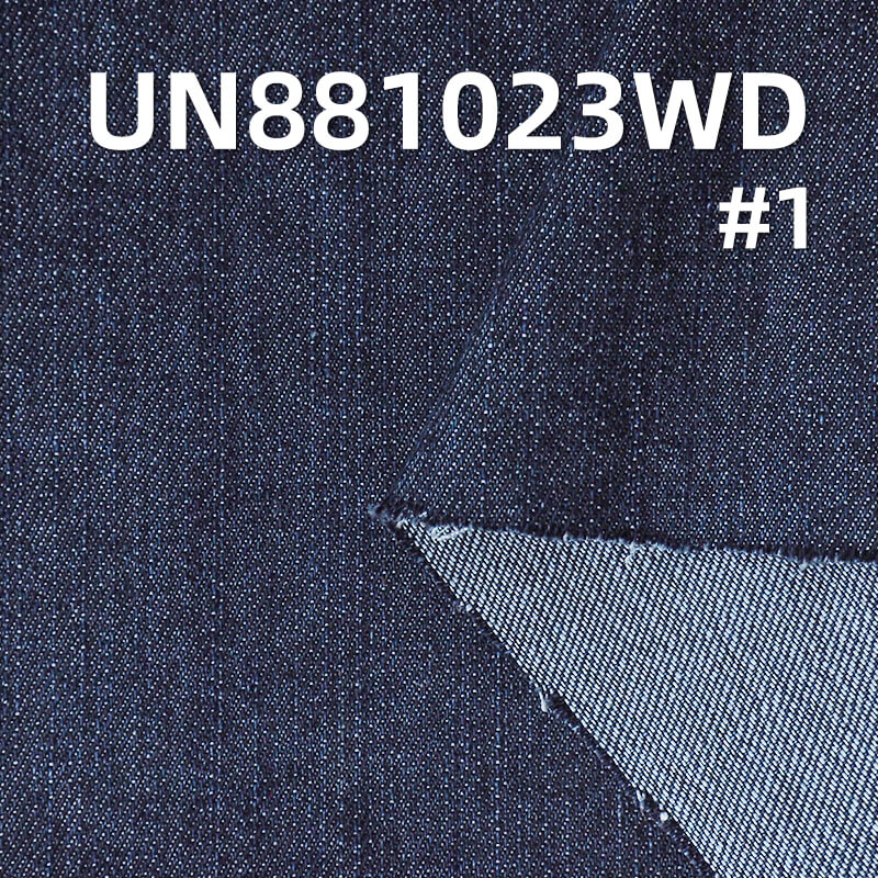 Rinsed Denim Fabric | 9.9oz Cotton Rayon Slub Twill | Lightweight for Shirts & Skirts