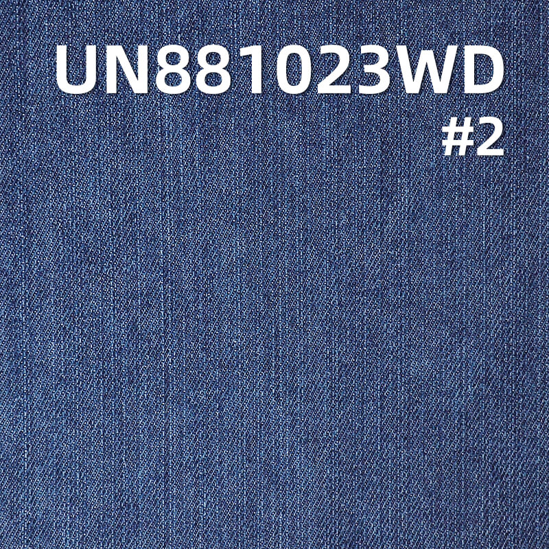 Rinsed Denim Fabric | 9.9oz Cotton Rayon Slub Twill | Lightweight for Shirts & Skirts