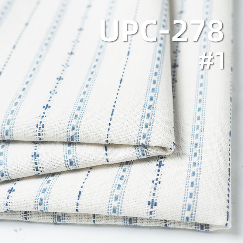 Yarn Dyed Stripe Fabric | 160g/m2 100% Cotton Dobby | Shirting & Dress Fabric