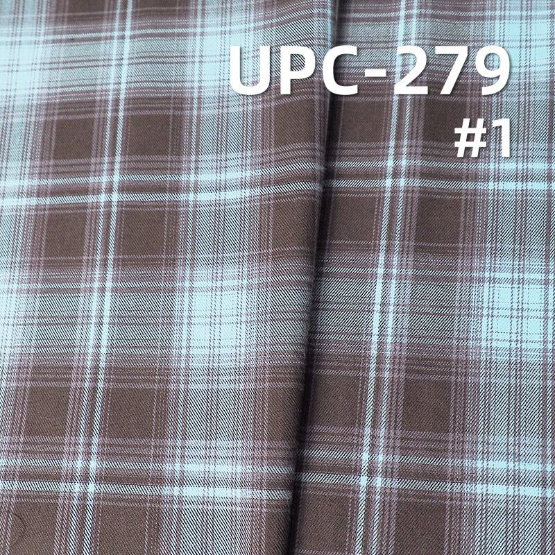 Preppy Style Plaid Fabric | 126g/m2 Lightweight Rayon Blend | Yarn Dyed Shirting & Skirt Fabric
