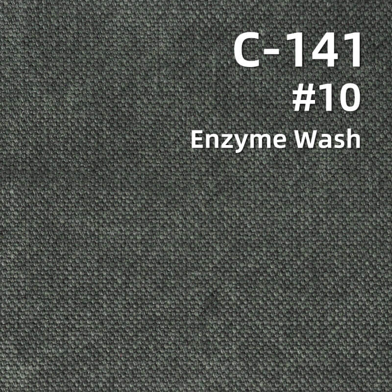 Heavyweight Piqué Canvas | 340g/m2 with Washable Fade Effect | 100% Cotton Fabric for Bags, Pants & Jackets