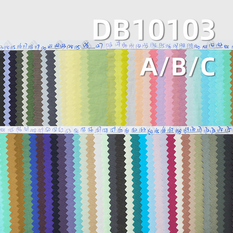 100% Nylon Taslan Fabric | 137g/m² Cotton-like Crinkle Nylon | Laminated Water-Repellent Fabric for Outdoor Jackets