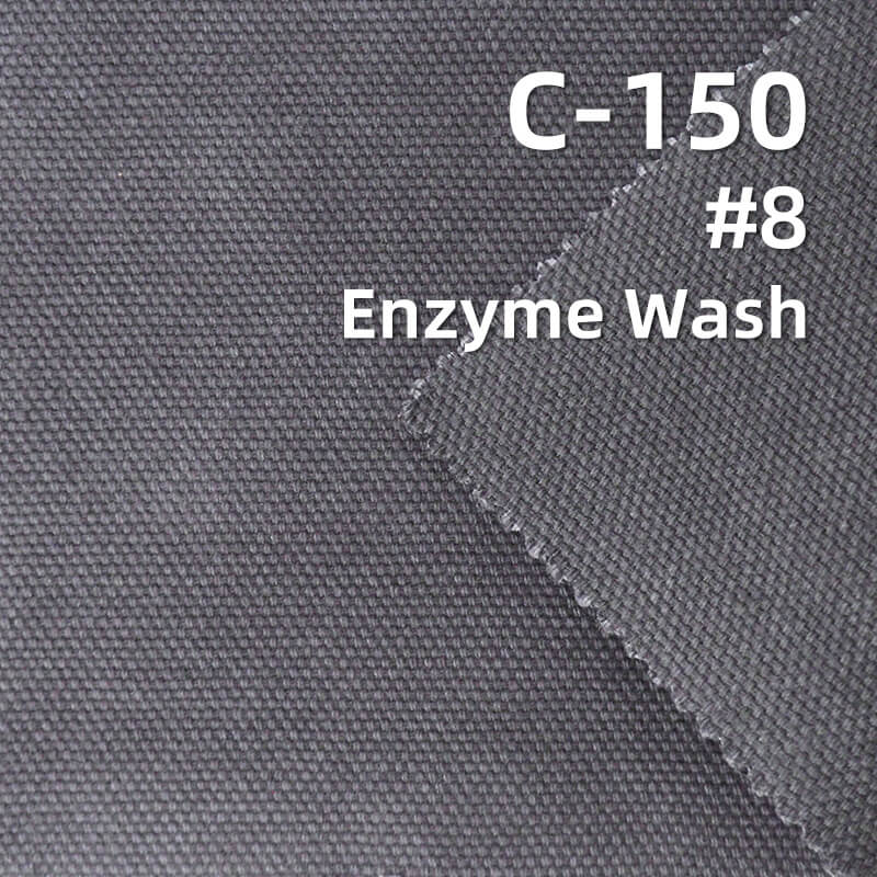 Washed Moleskin Canvas | 310g/m2 Cotton Heavyweight Multi-Color Fabric | Bag Trousers Jackets Fabric